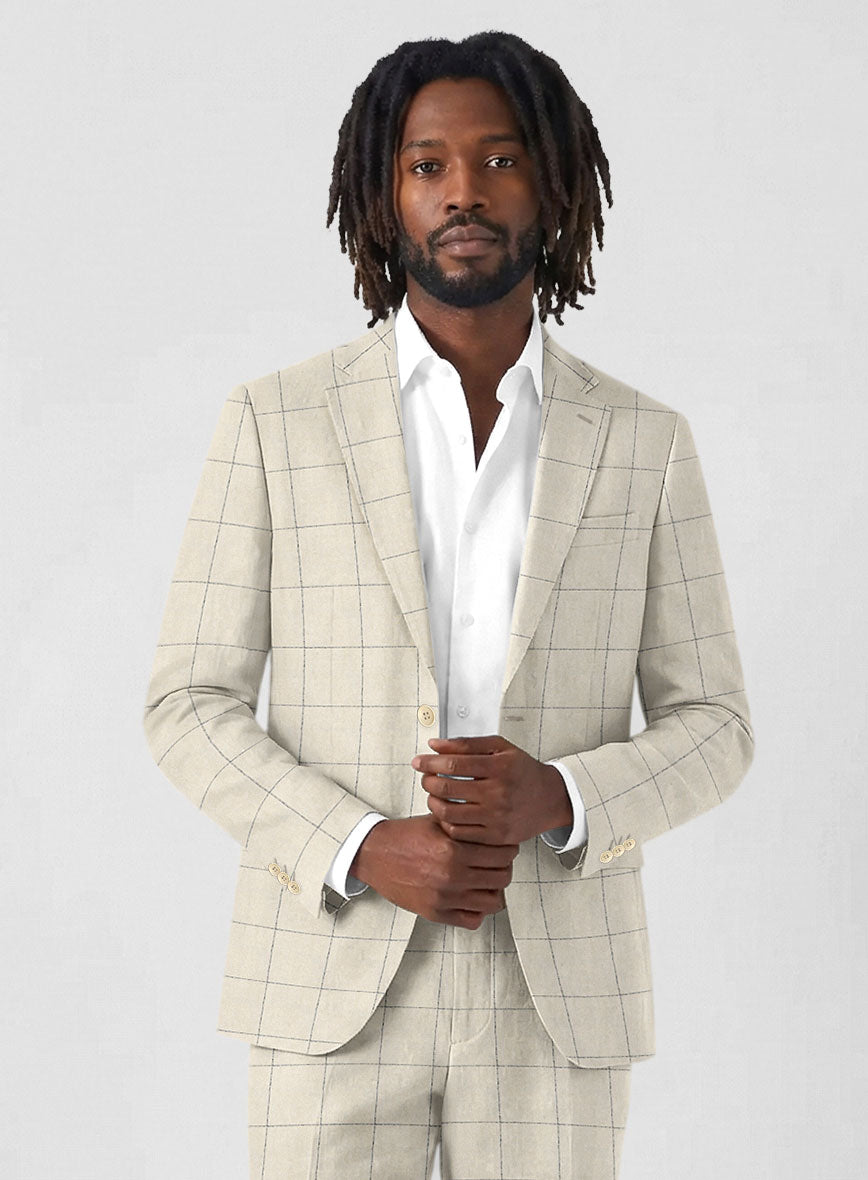 Solbiati Linen Leonea Jacket - StudioSuits