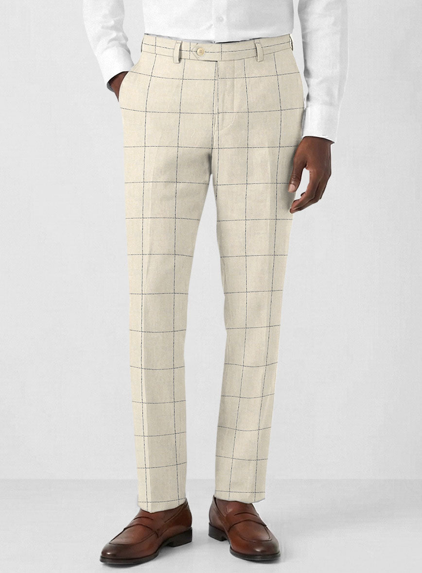 Solbiati Linen Leonea Pants - StudioSuits