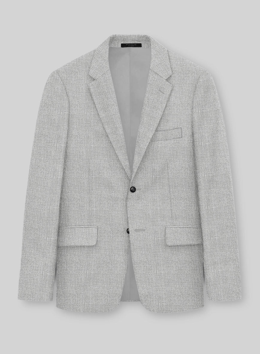 Solbiati Linen Wool Silk Baron Jacket - StudioSuits