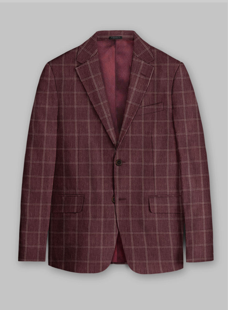 Solbiati Linen Wool Silk Ginno Jacket - StudioSuits