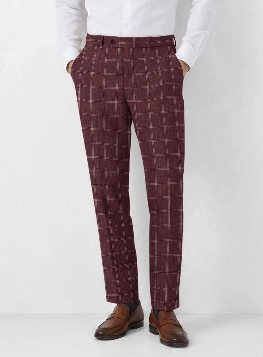 Solbiati Linen Wool Silk Ginno Pants - StudioSuits