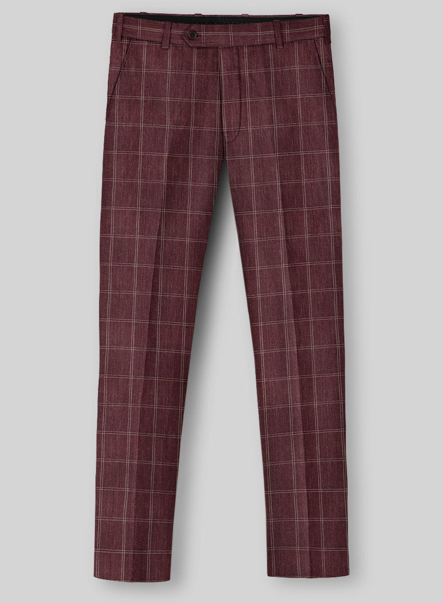 Solbiati Linen Wool Silk Ginno Pants - StudioSuits
