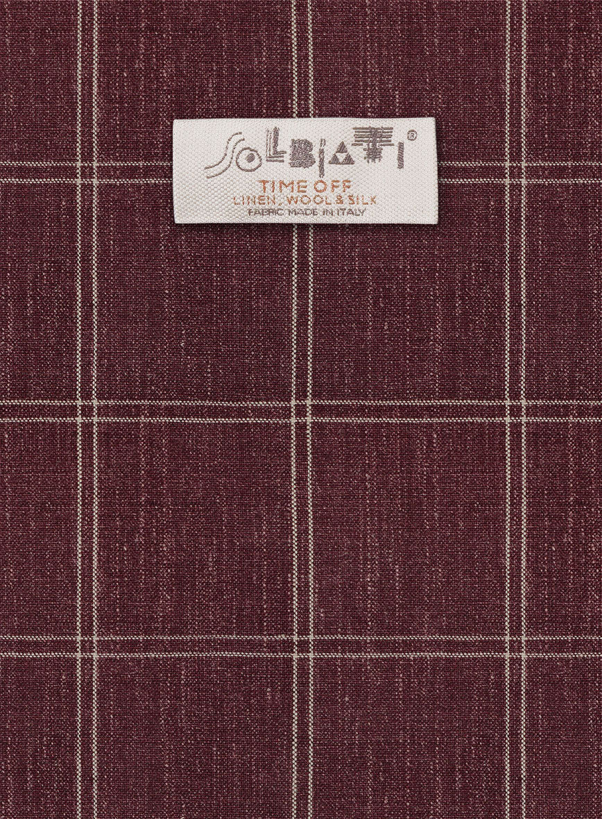Solbiati Linen Wool Silk Ginno Pants - StudioSuits