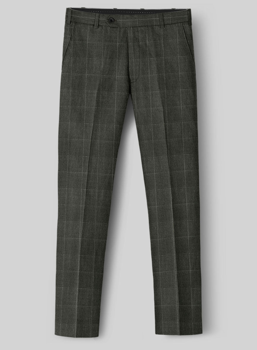 Solbiati Linen Wool Silk Natty Pants - StudioSuits