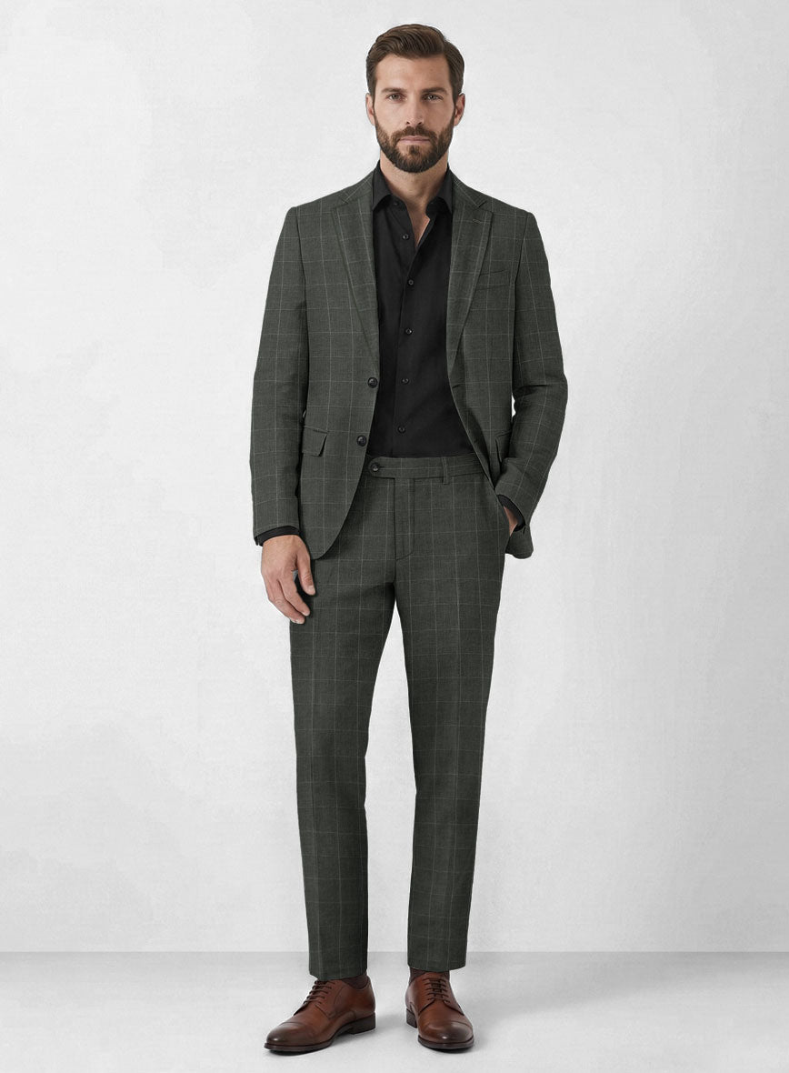 Solbiati Linen Wool Silk Natty Suit - StudioSuits