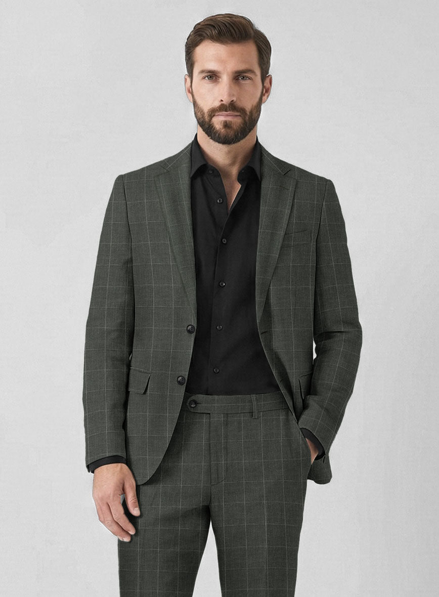 Solbiati Linen Wool Silk Natty Suit - StudioSuits