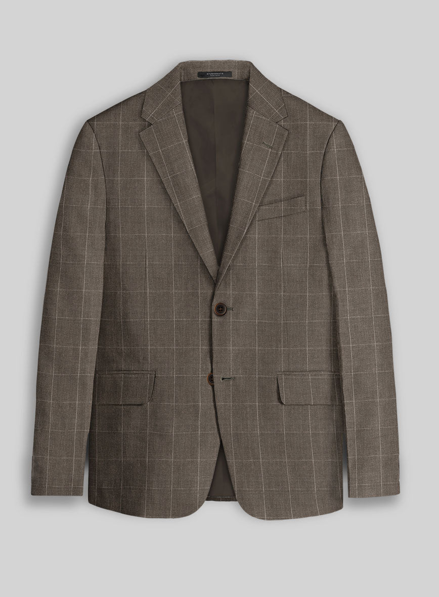 Solbiati Linen Wool Silk Oddo Jacket - StudioSuits