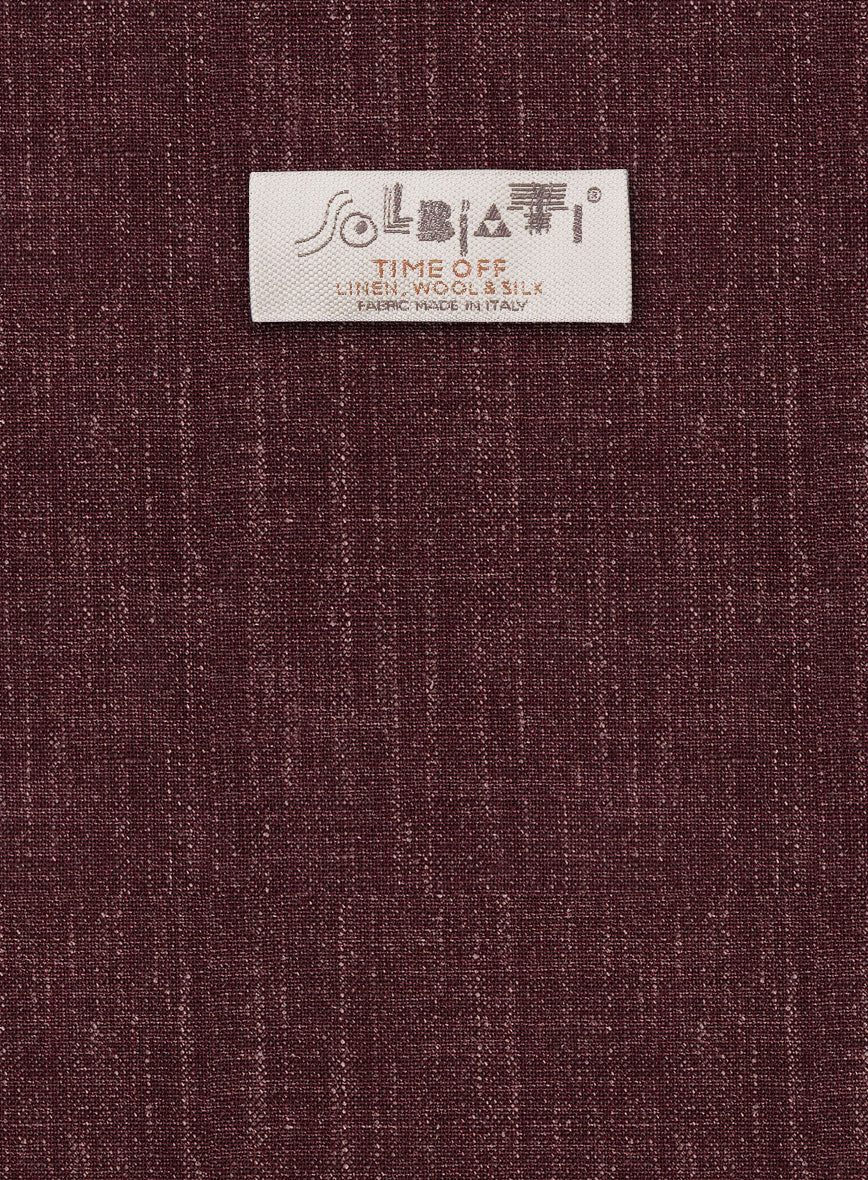 Solbiati Linen Wool Silk Tomo Jacket - StudioSuits