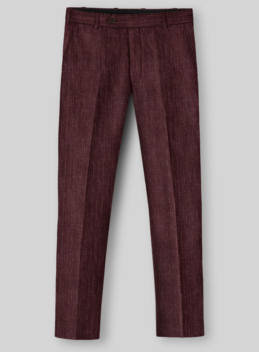 Solbiati Linen Wool Silk Tomo Pants - StudioSuits