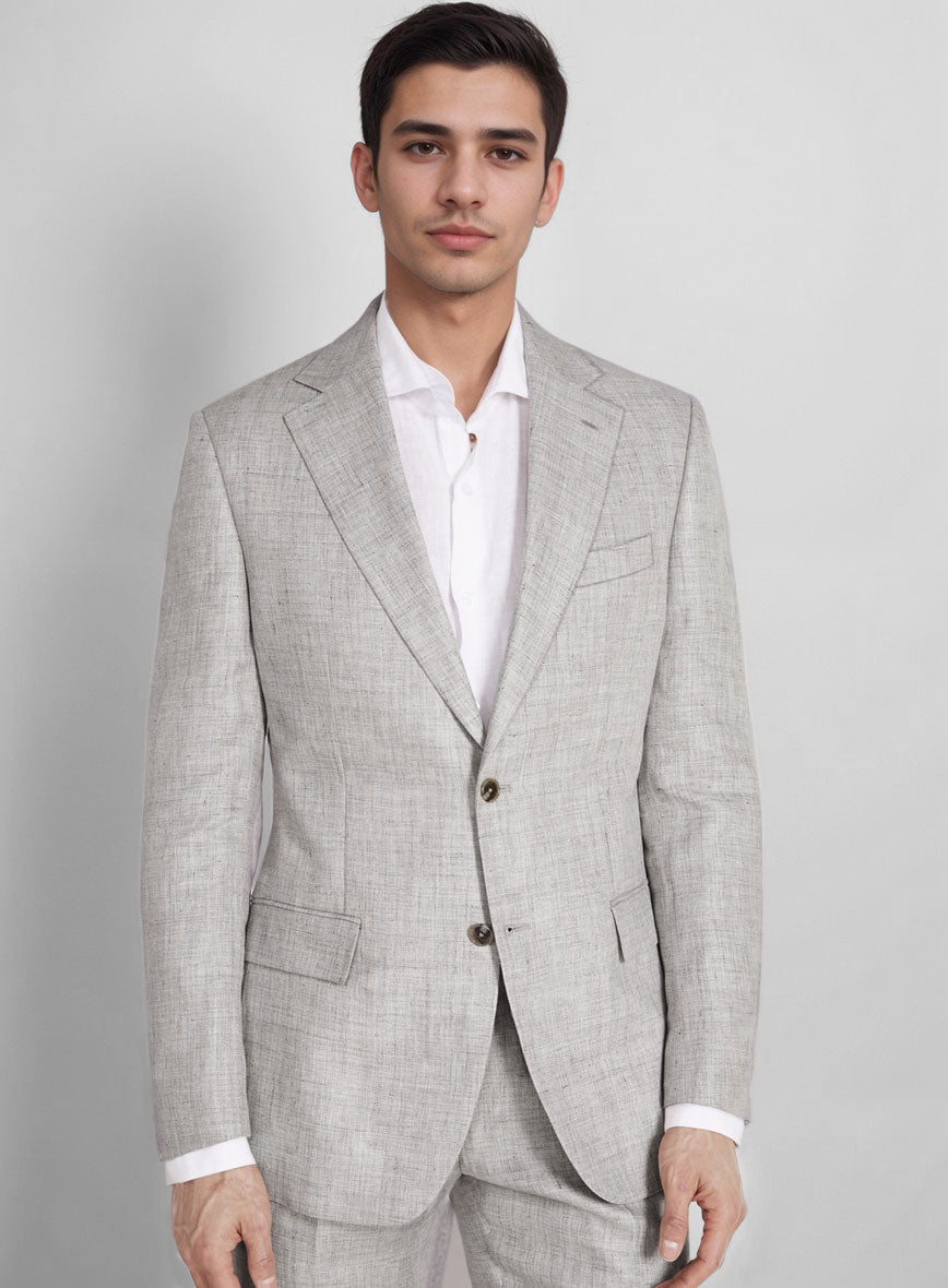 Solbiati Linen Wool Silk Jackets - StudioSuits