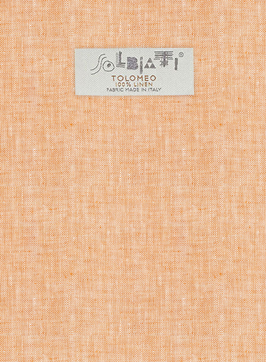 Solbiati Melon Linen Jacket - StudioSuits