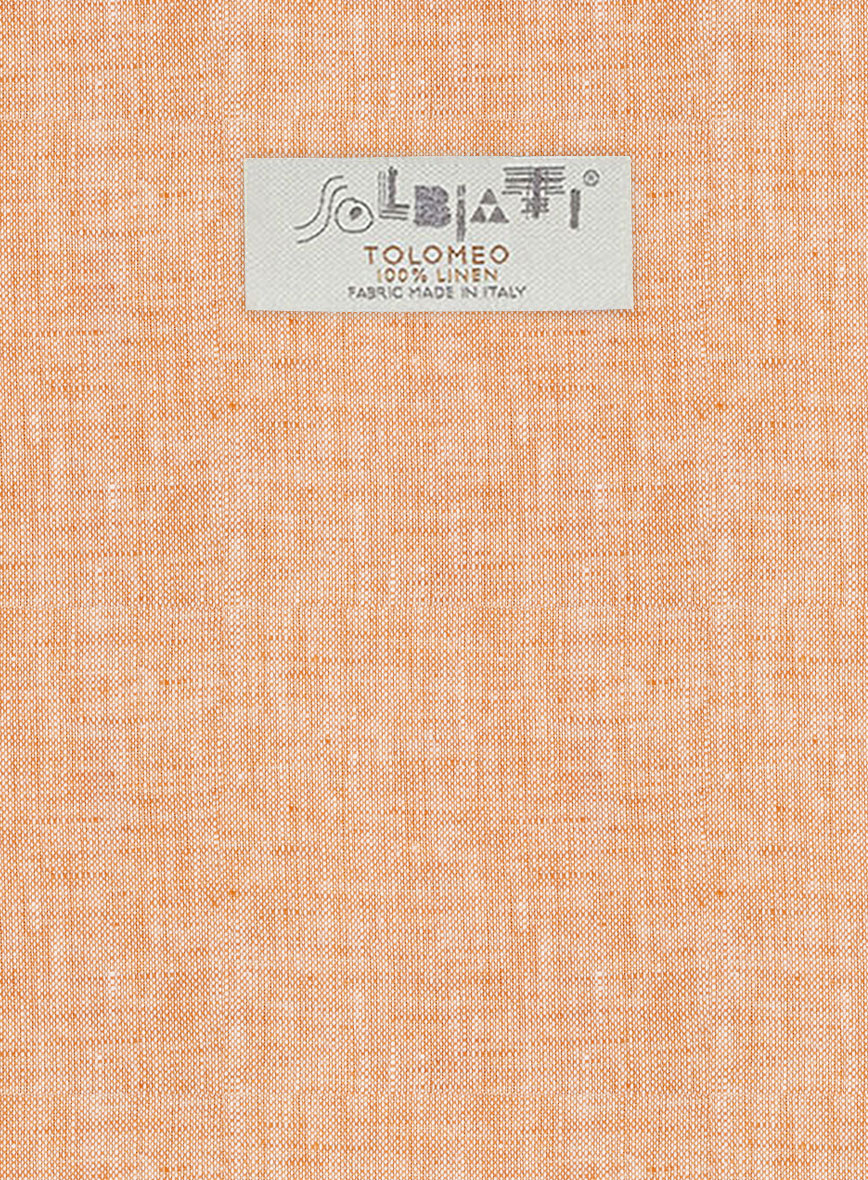 Solbiati Melon Linen Jacket - StudioSuits