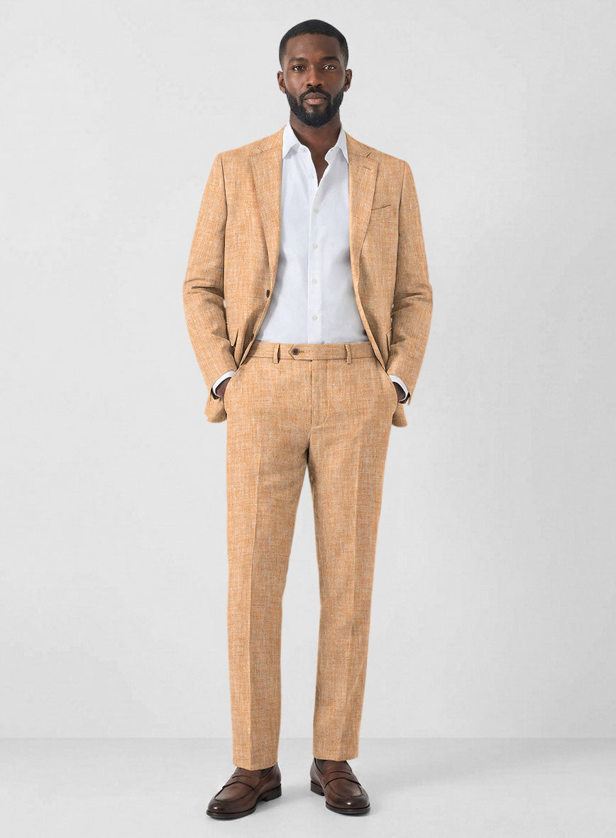 Solbiati Melon Linen Suit - StudioSuits