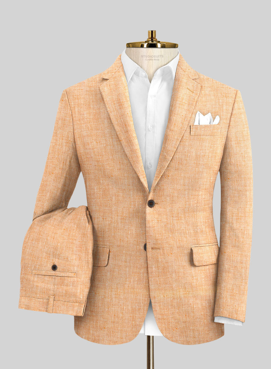 Solbiati Melon Linen Suit - StudioSuits