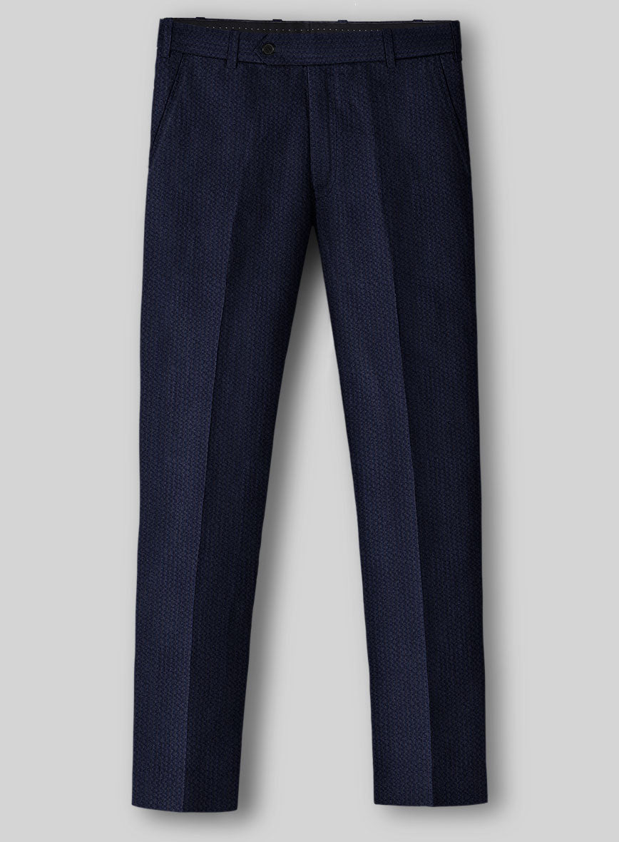 Solbiati Navy Blue Seersucker Suit - StudioSuits