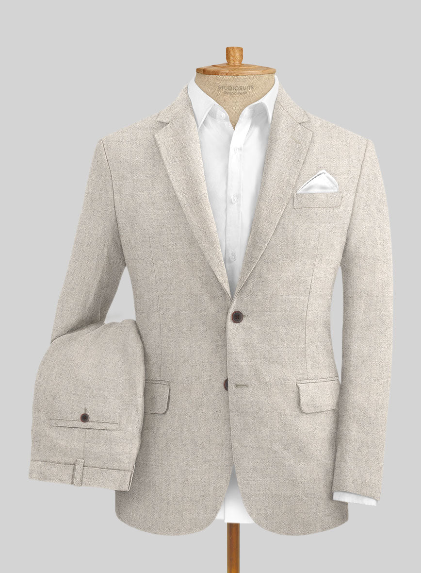 Solbiati Pericle Beige Linen Suit - StudioSuits