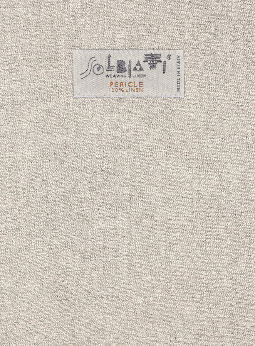 Solbiati Pericle Beige Linen Suit - StudioSuits