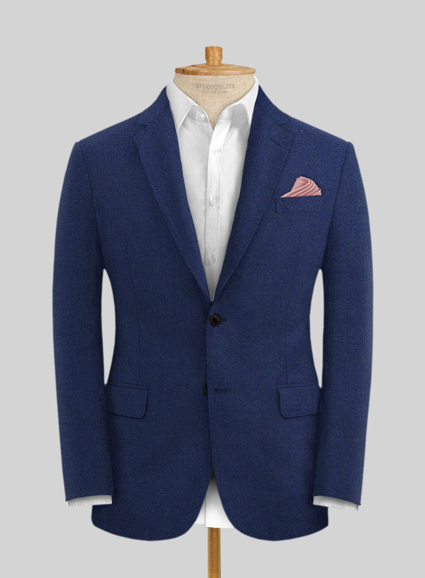 Solbiati Pericle Blue Linen Suit - StudioSuits