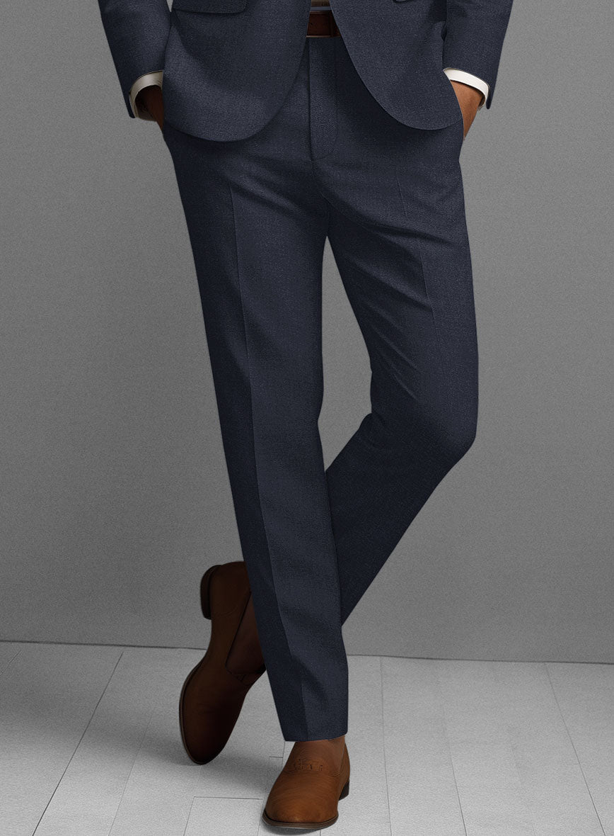 Solbiati Pericle Dark Blue Linen Suit - StudioSuits