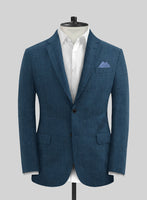 Solbiati Pericle Casa Blue Linen Jacket - StudioSuits