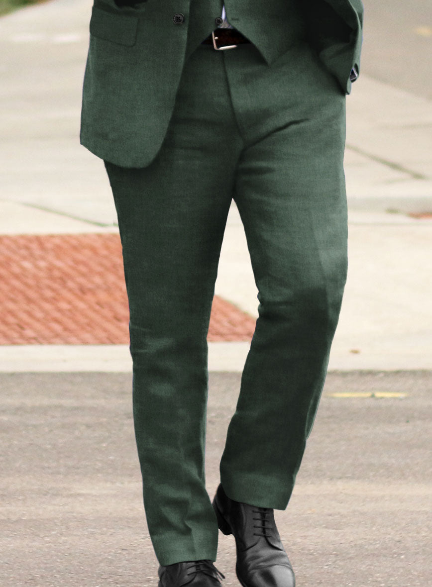 Solbiati Pericle Green Linen Suit - StudioSuits
