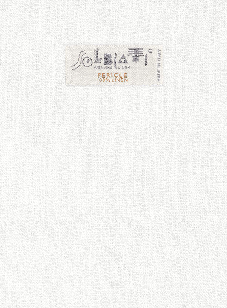 Solbiati Pericle Natural Linen Pants - StudioSuits