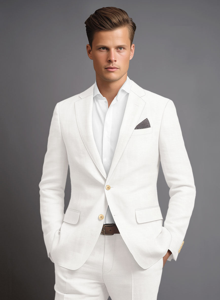 Solbiati Pericle Natural Linen Suit - StudioSuits