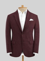 Solbiati Pericle Wine Linen Suit - StudioSuits