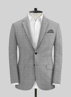 Solbiati Piazza Gray Linen Suit - StudioSuits