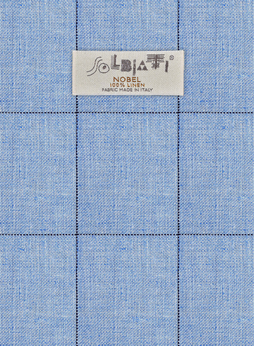 Solbiati Piazza Sky Linen Jacket - StudioSuits