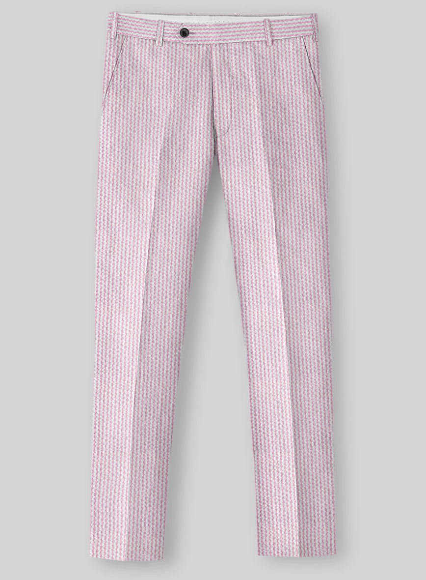 Solbiati Pink Seersucker Suit - StudioSuits