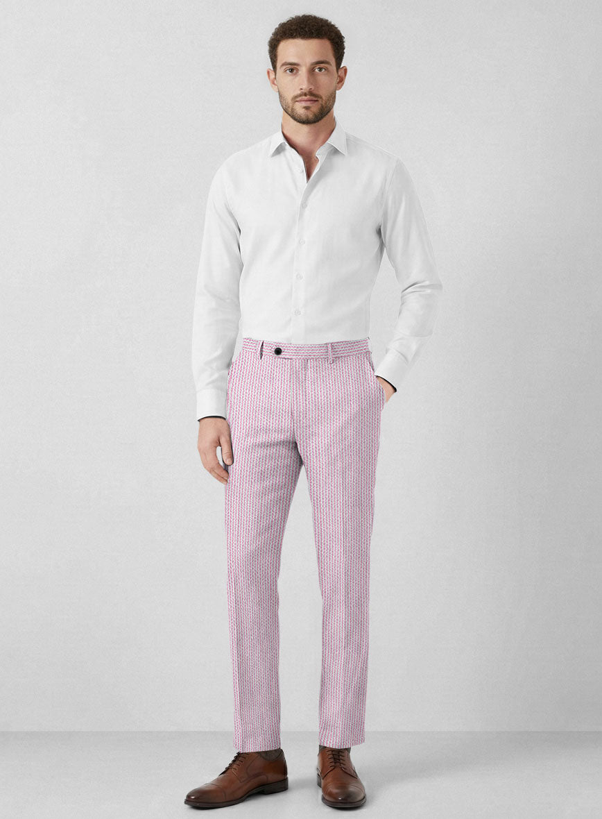 Solbiati Pink Seersucker Suit - StudioSuits