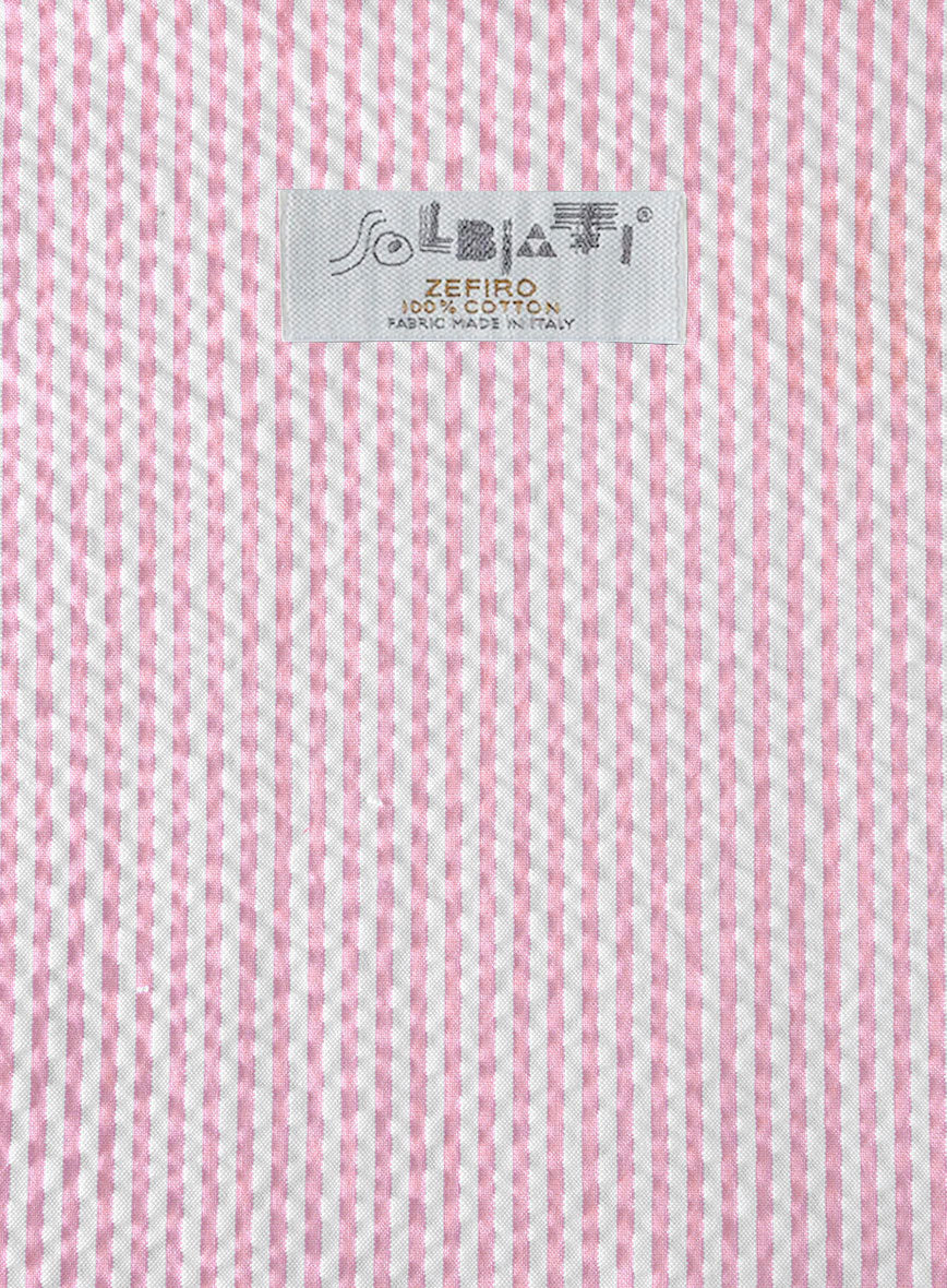 Solbiati Pink Seersucker Suit - StudioSuits