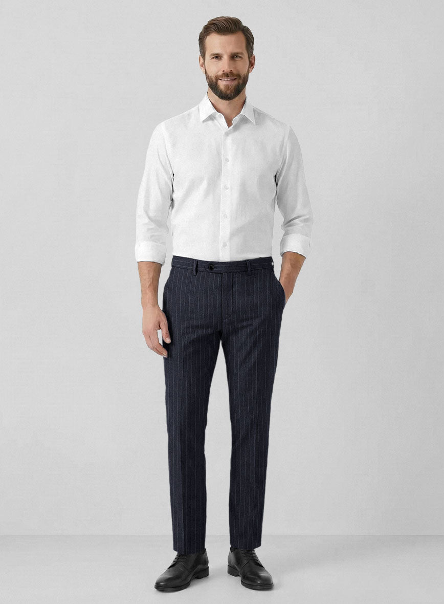 Solbiati Regal Blue Stripe Linen Suit - StudioSuits