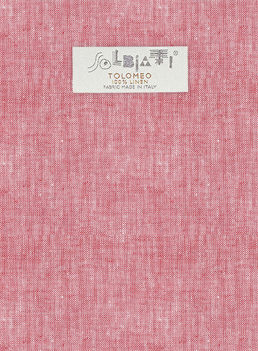 Solbiati Rose Linen Jacket - StudioSuits