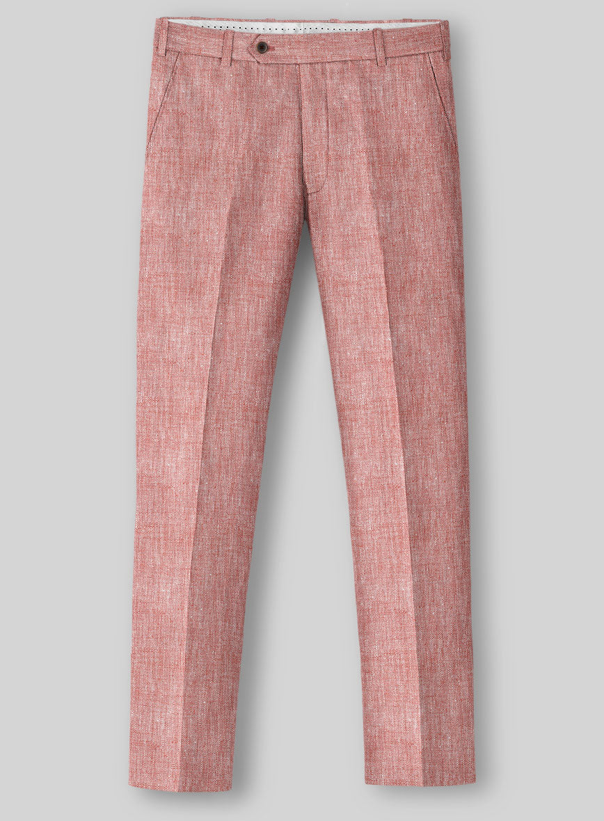 Solbiati Rose Linen Pants - StudioSuits