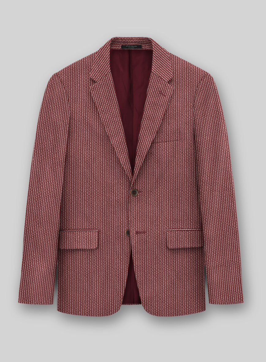 Solbiati Rosewood Seersucker Suit - StudioSuits