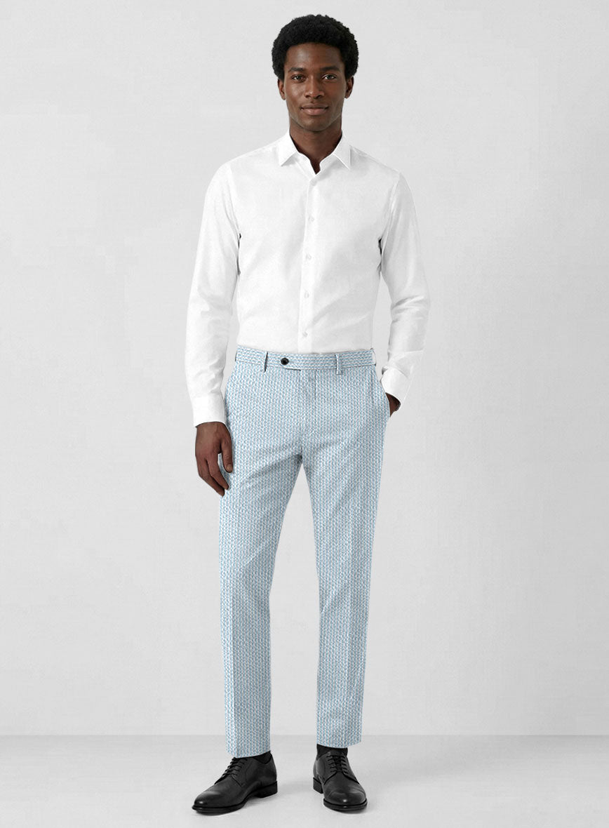 Solbiati Sky Blue Seersucker Suit - StudioSuits