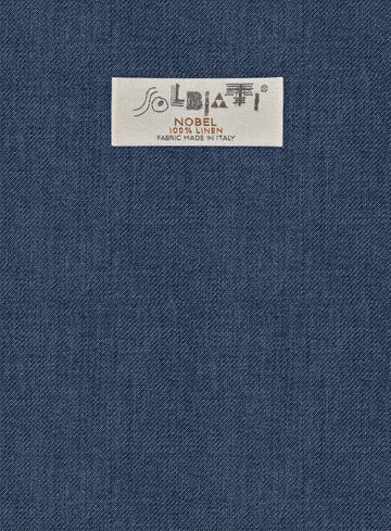 Solbiati Twill Indigo Linen Jacket - StudioSuits