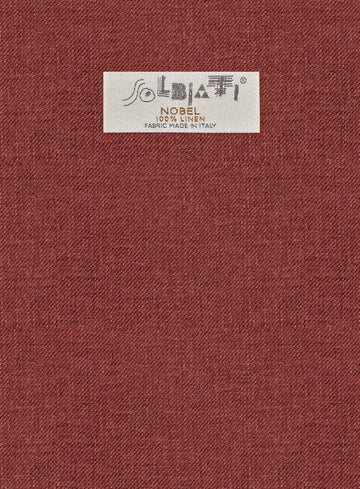 Solbiati Twill Wine Linen Jacket - StudioSuits