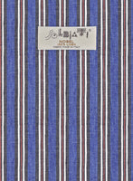 Solbiati Varlli Stripe Linen Jacket - StudioSuits