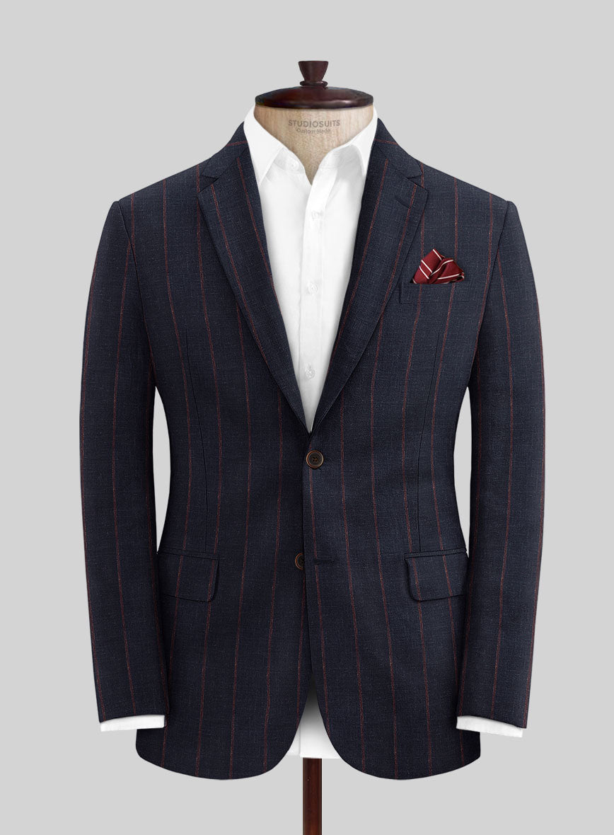 Solbiati Wool Linen Chloea Jacket - StudioSuits