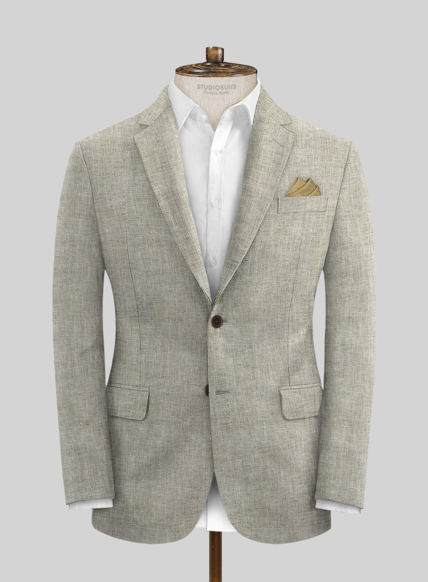 Solbiati Barn Linen Jacket - StudioSuits