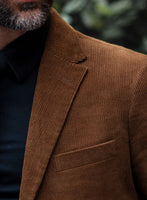 Spring Brown Corduroy Suit - StudioSuits