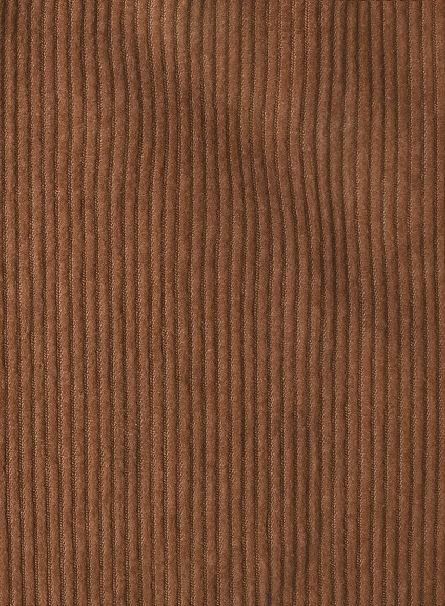 Spring Brown Corduroy Shirt - StudioSuits