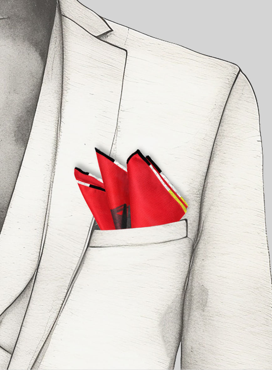Stallara Silk Pocket Square - StudioSuits