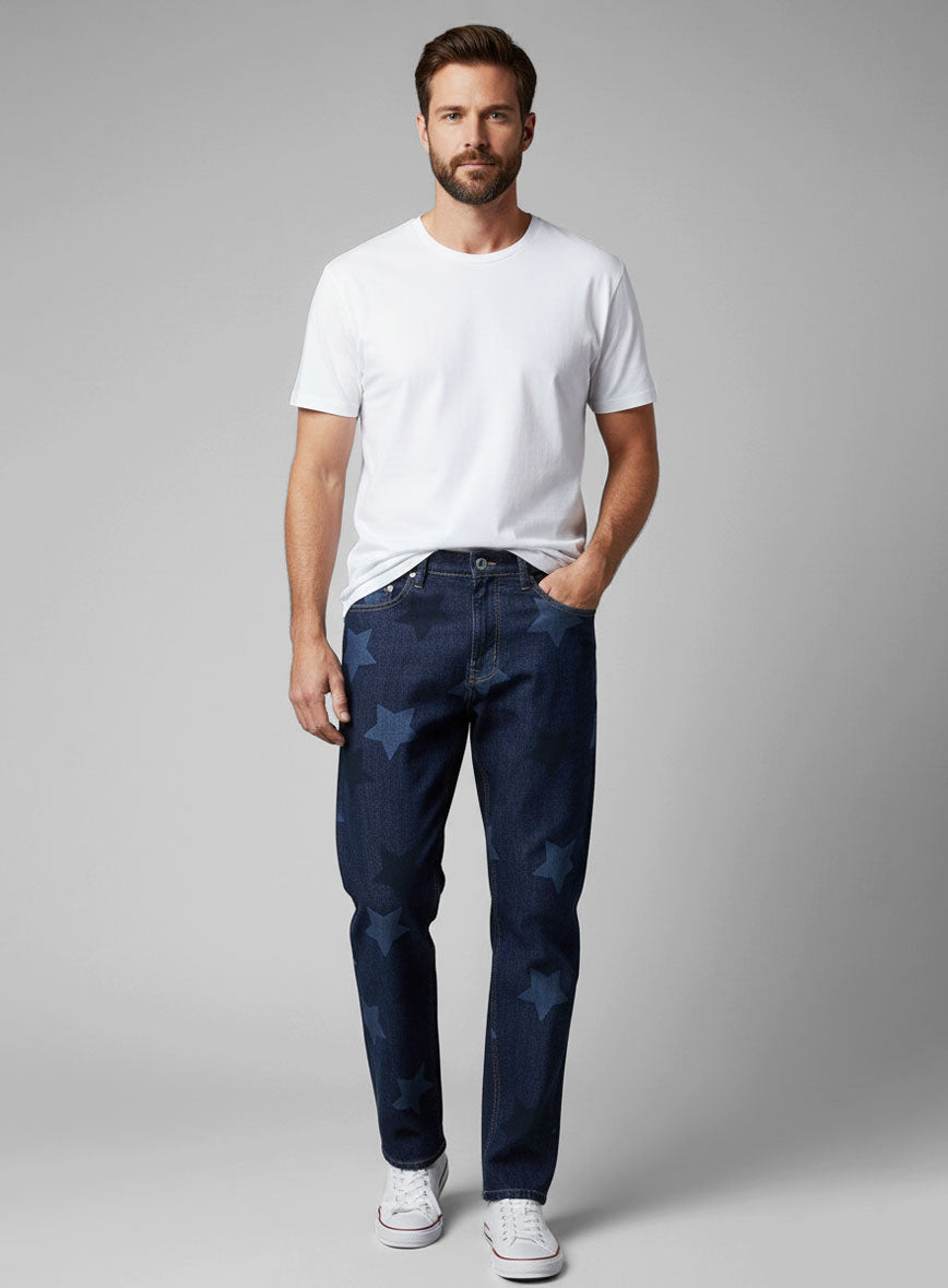Light Weight Star Jeans - StudioSuits