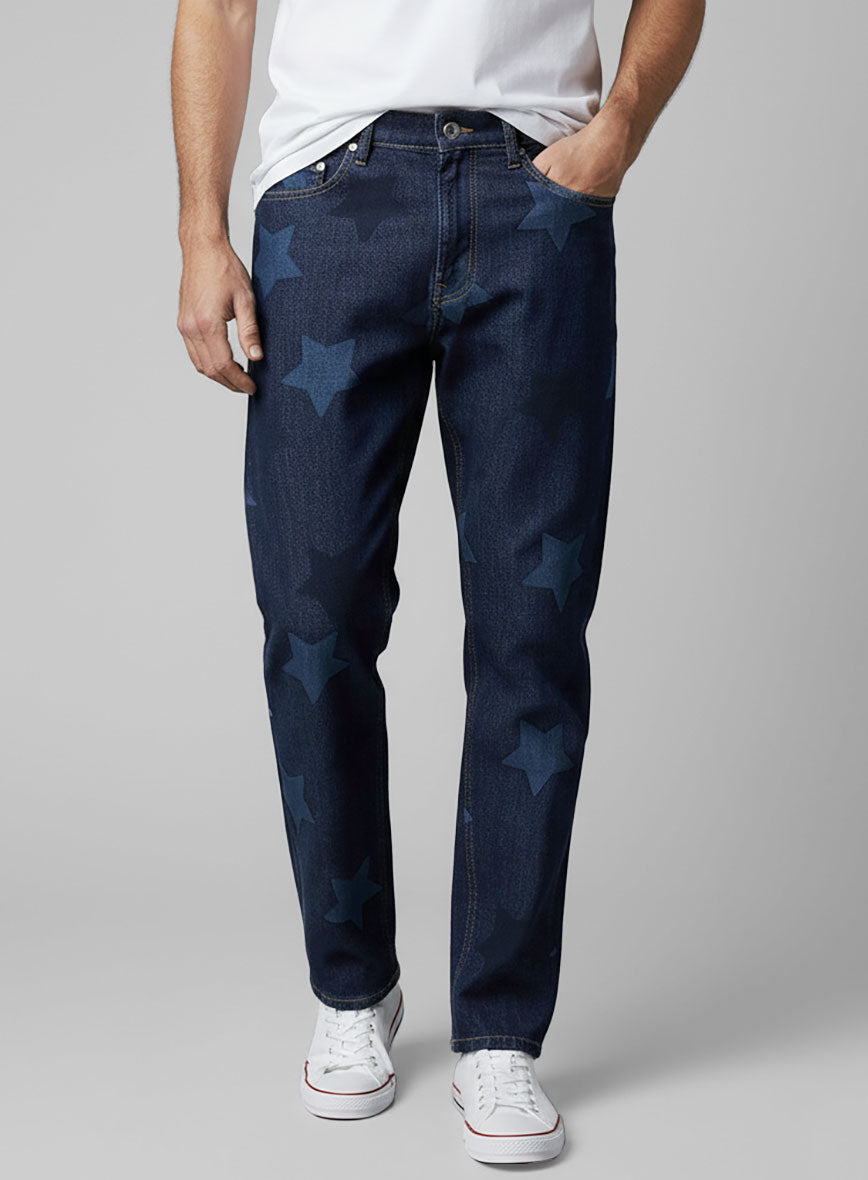 Light Weight Star Jeans - StudioSuits