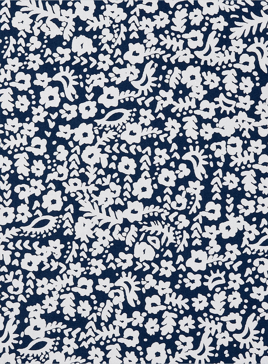Starlit Petals Cotton Lycra Shirt - StudioSuits