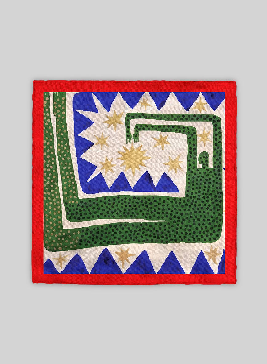 Starman Silk Pocket Square - StudioSuits